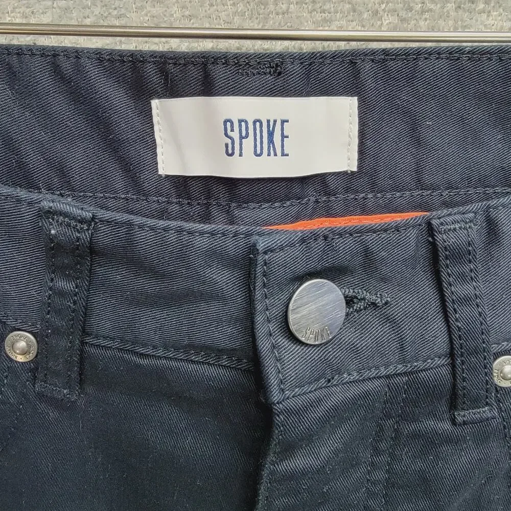 SPOKE LONDON FIVES BUILD A CHINO PANTS, SIZE 28